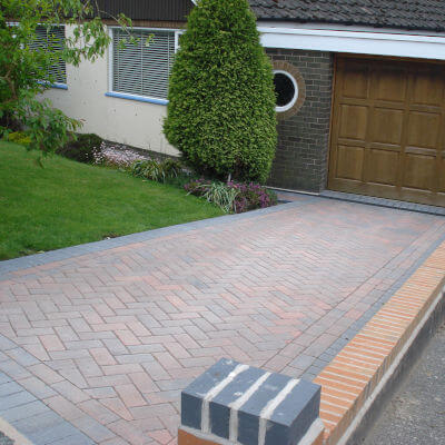 Block paved driveways