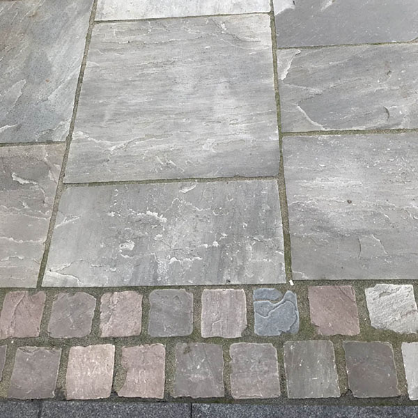 Stone patio