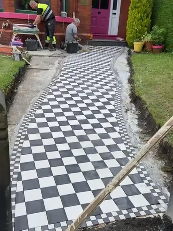 Mosaic path